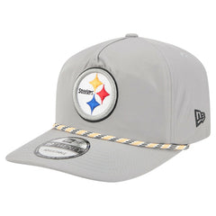Pittsburgh Steelers New Era Rope 19TWENTY Hat - Gray - NFL