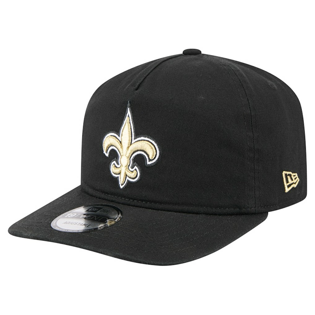 New Orleans Saints New Era Team 19TWENTY Adjustable Hat - Black - NFL
