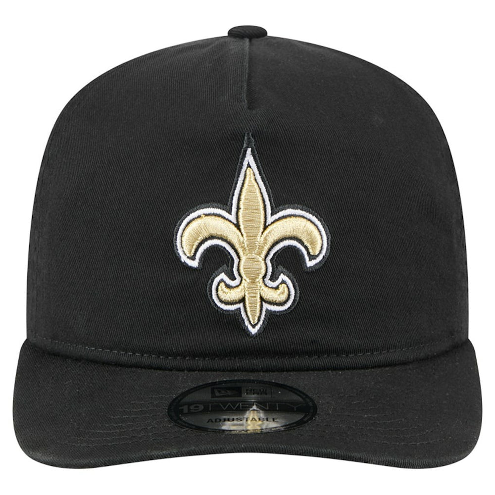 New Orleans Saints New Era Team 19TWENTY Adjustable Hat - Black - NFL