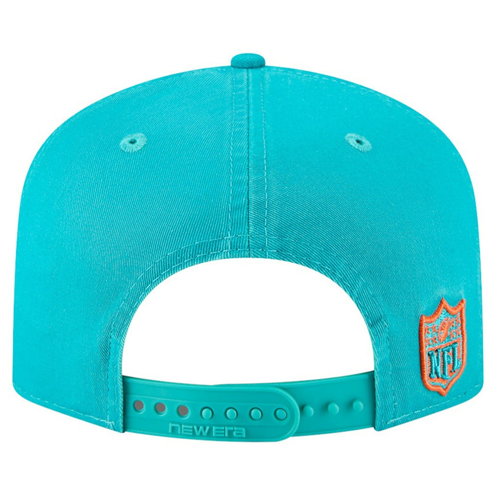 Miami Dolphins New Era Team 19TWENTY Adjustable Hat - Aqua - NFL