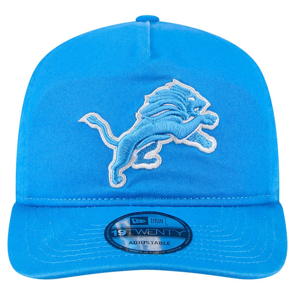 Detroit Lions New Era Team 19TWENTY Adjustable Hat - Blue - NFL