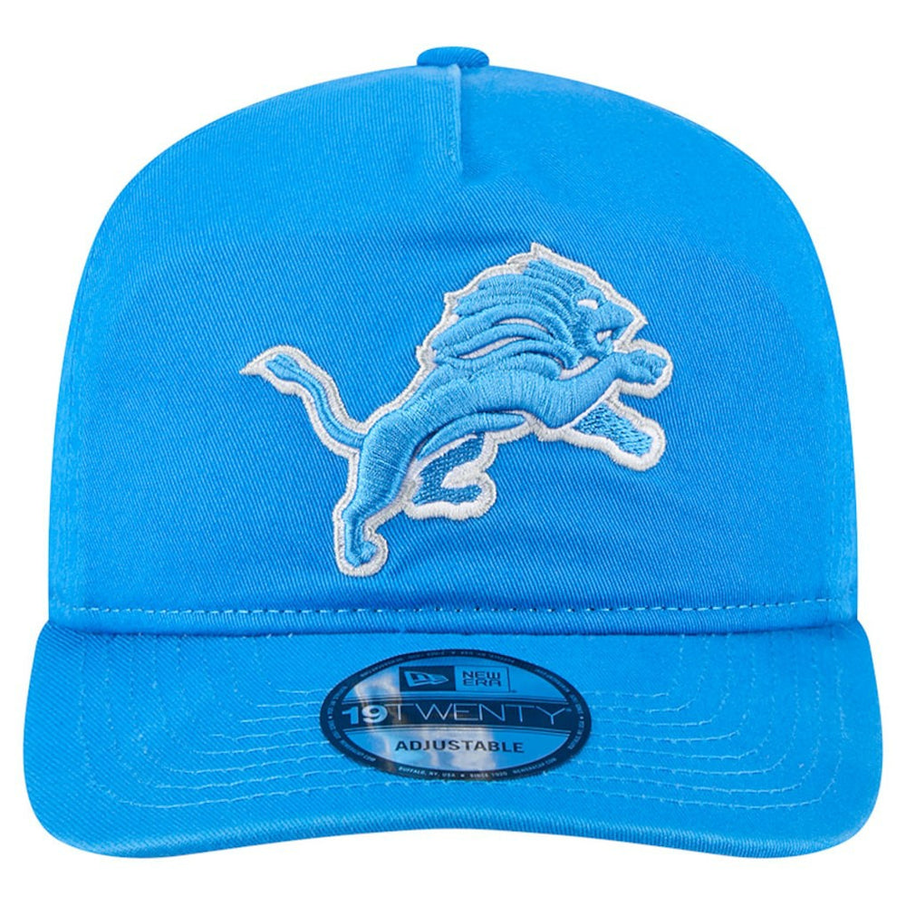 Detroit Lions New Era Team 19TWENTY Adjustable Hat - Blue - NFL