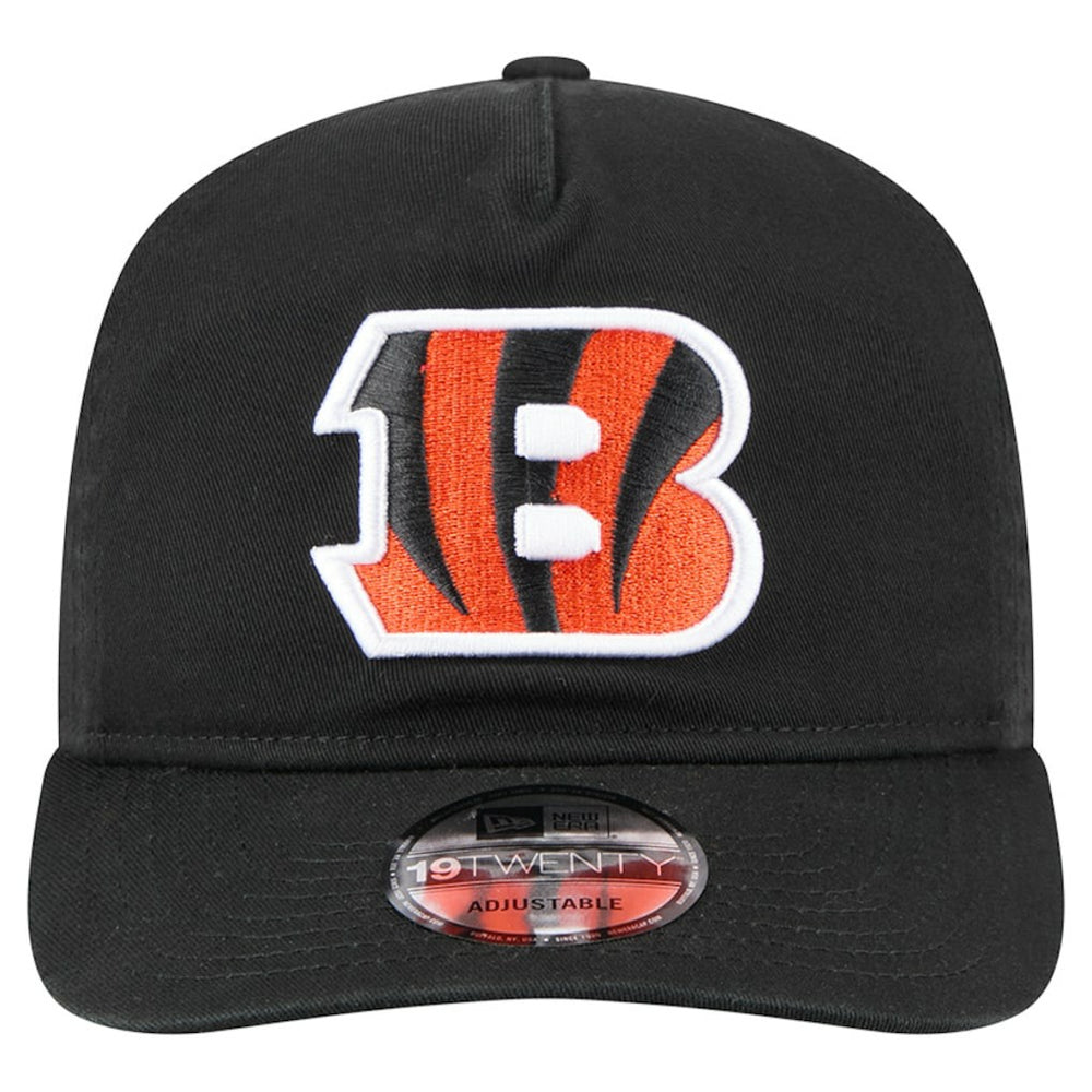 Cincinnati Bengals New Era Team 19TWENTY Adjustable Hat - Black - NFL