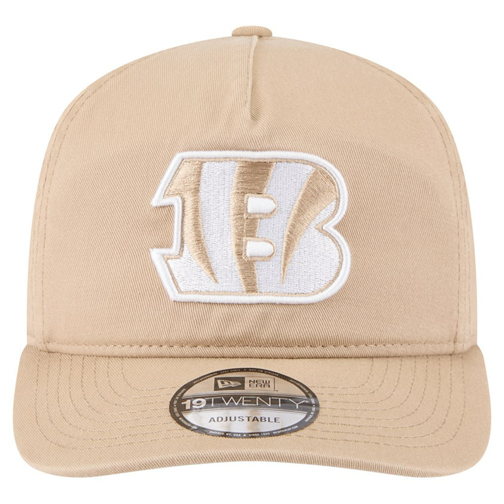 Cincinnati Bengals New Era 19TWENTY Adjustable Hat - Tan - NFL