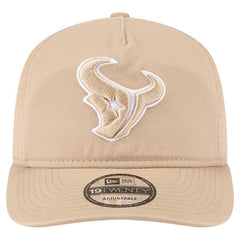 Houston Texans New Era 19TWENTY Adjustable Hat - Tan - NFL