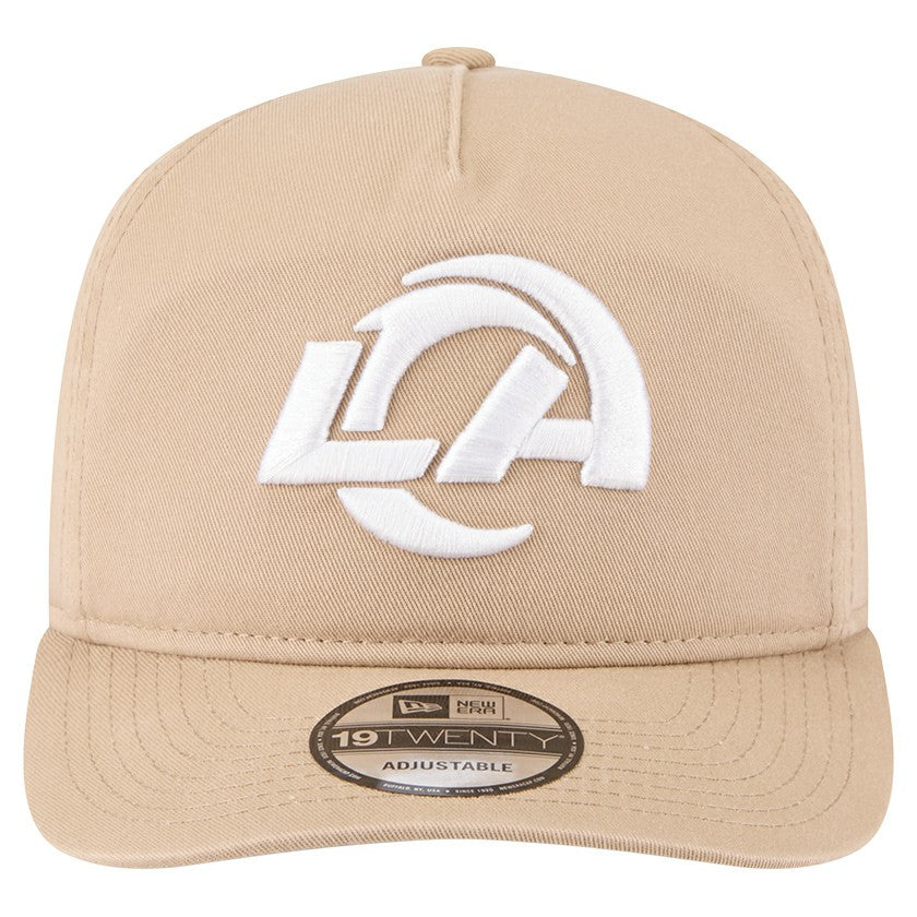 Los Angeles Rams New Era 19TWENTY Adjustable Hat - Tan - NFL