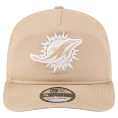 Miami Dolphins New Era 19TWENTY Adjustable Hat - Tan - NFL