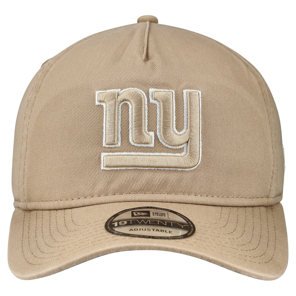 New York Giants New Era 19TWENTY Adjustable Hat - Tan - NFL