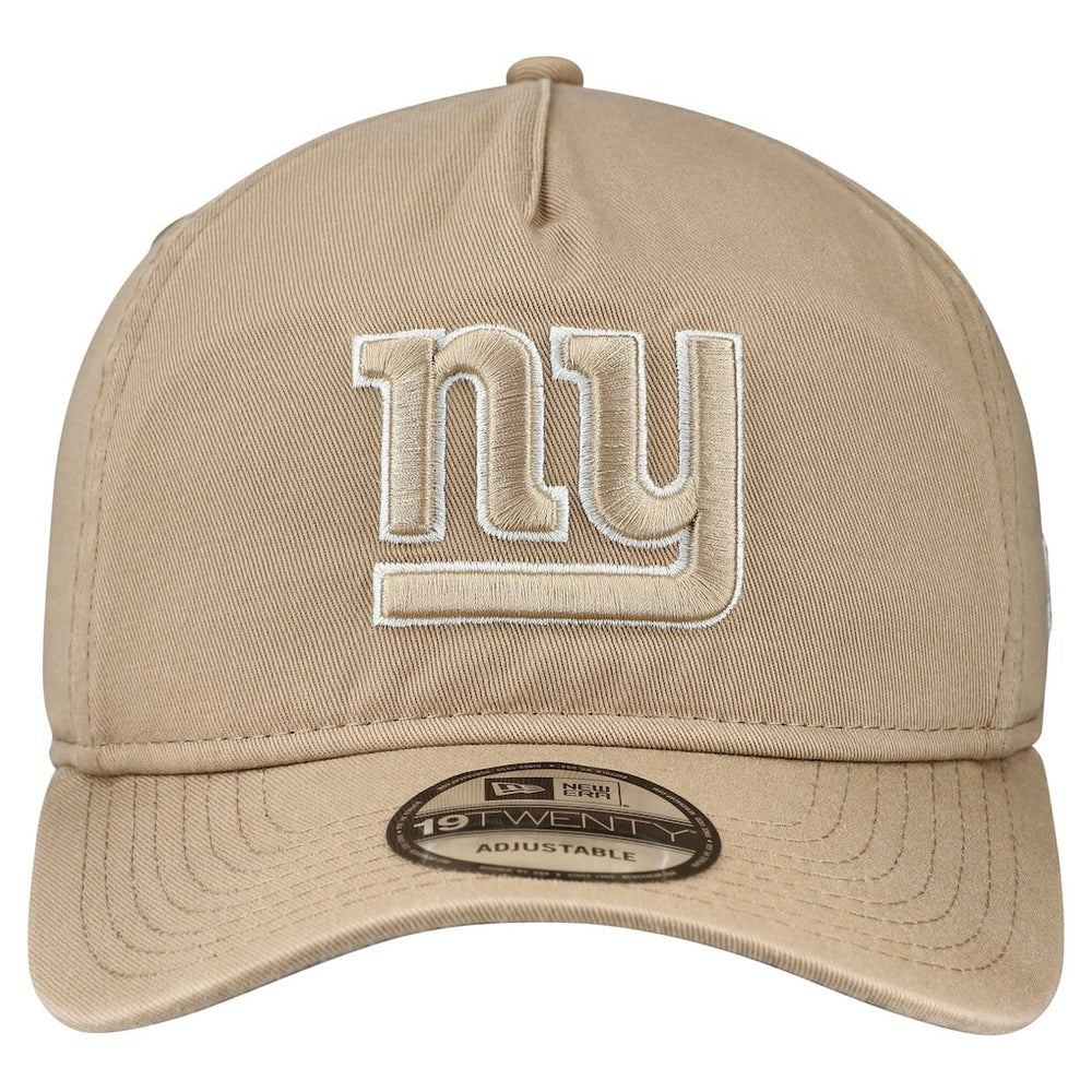 New York Giants New Era 19TWENTY Adjustable Hat - Tan - NFL