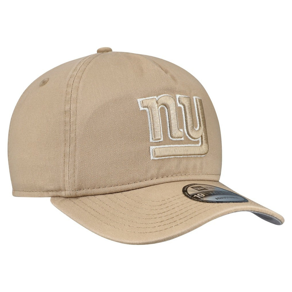 New York Giants New Era 19TWENTY Adjustable Hat - Tan - NFL