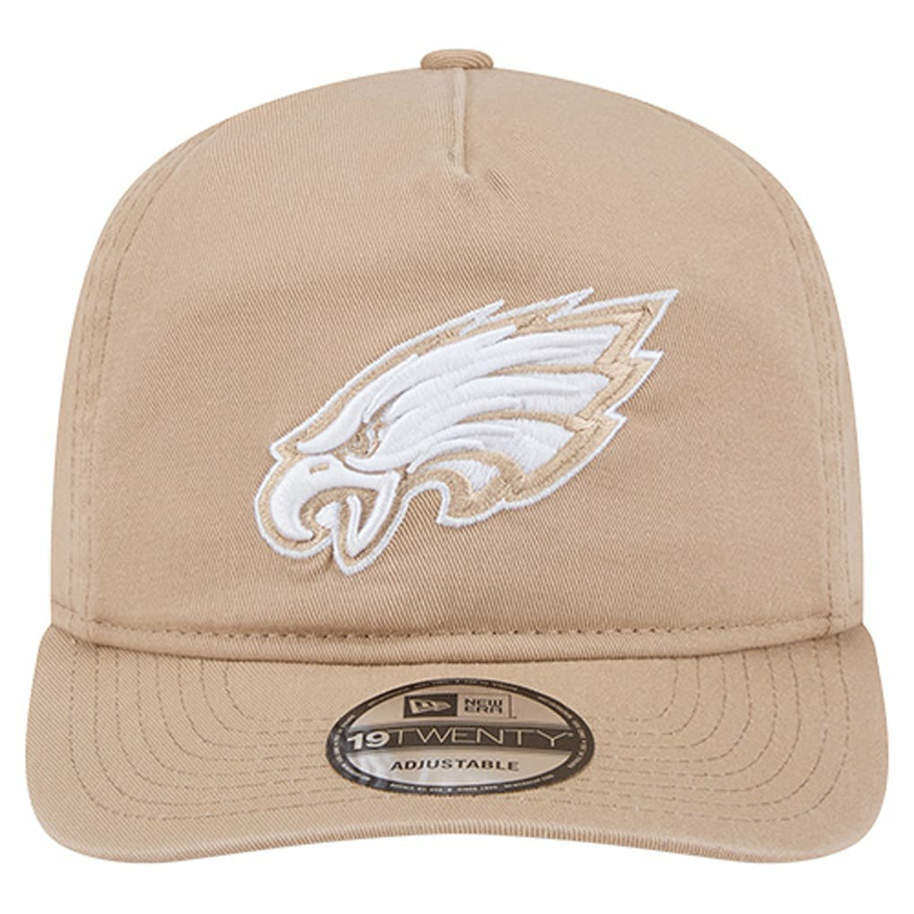 Philadelphia Eagles New Era 19TWENTY Adjustable Hat - Tan - NFL