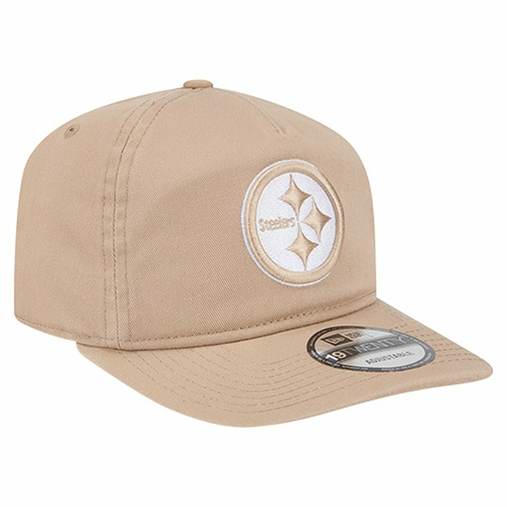 Pittsburgh Steelers New Era 19TWENTY Adjustable Hat - Tan - NFL