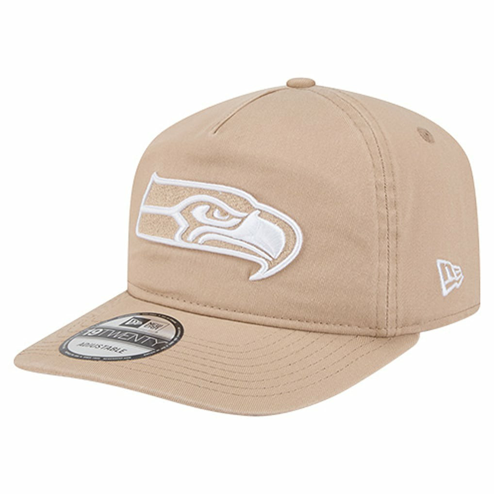 Seattle Seahawks New Era 19TWENTY Adjustable Hat - Tan - NFL