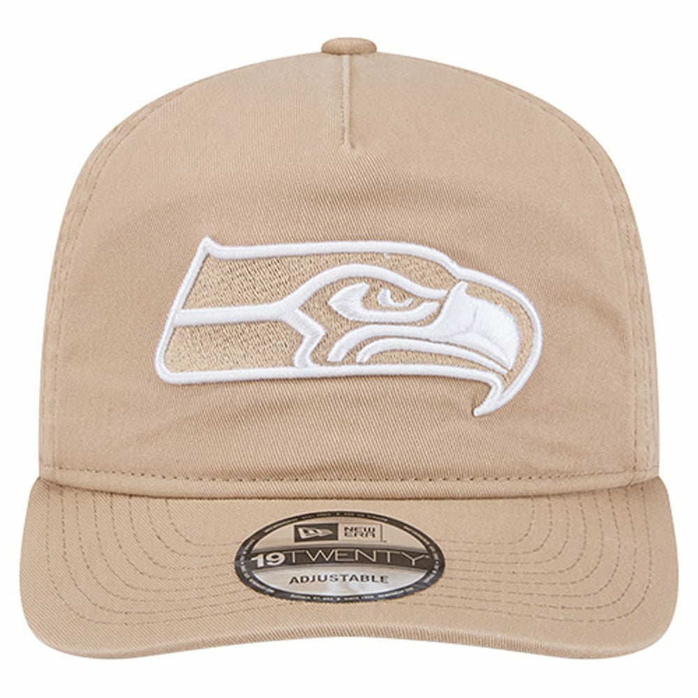 Seattle Seahawks New Era 19TWENTY Adjustable Hat - Tan - NFL