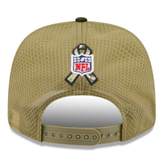 Miami Dolphins New Era 2025 Salute to Service 9SEVENTY Adjustable Hat - Green - NFL