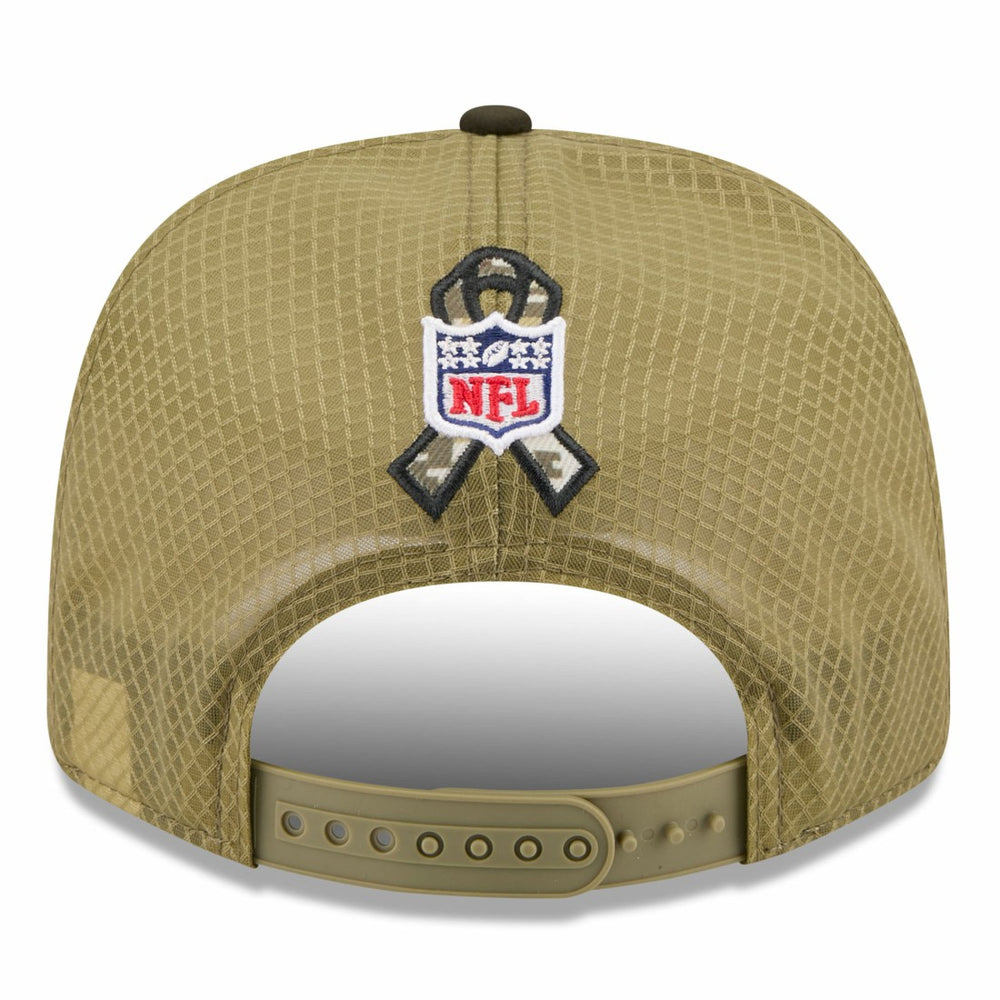 New York Jets New Era 2025 Salute to Service 9SEVENTY Adjustable Hat - Green - NFL