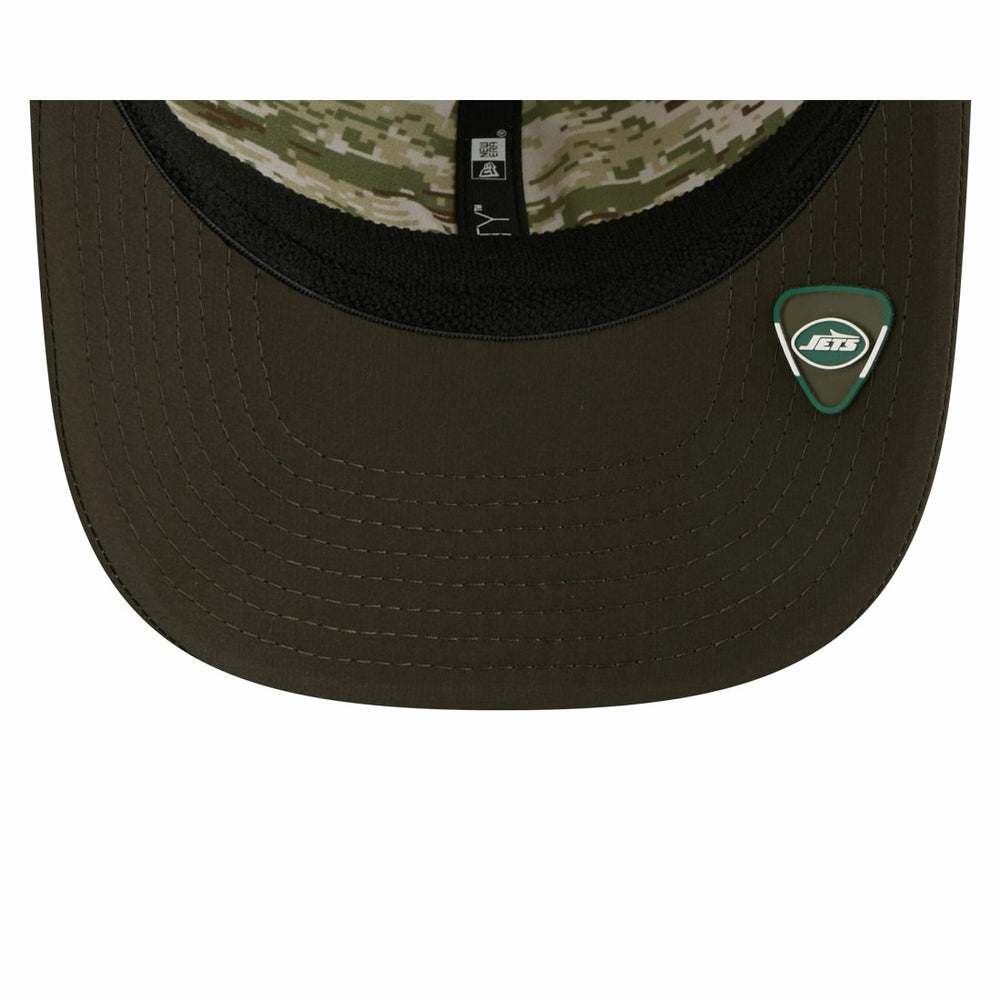 New York Jets New Era 2025 Salute to Service 9SEVENTY Adjustable Hat - Green - NFL