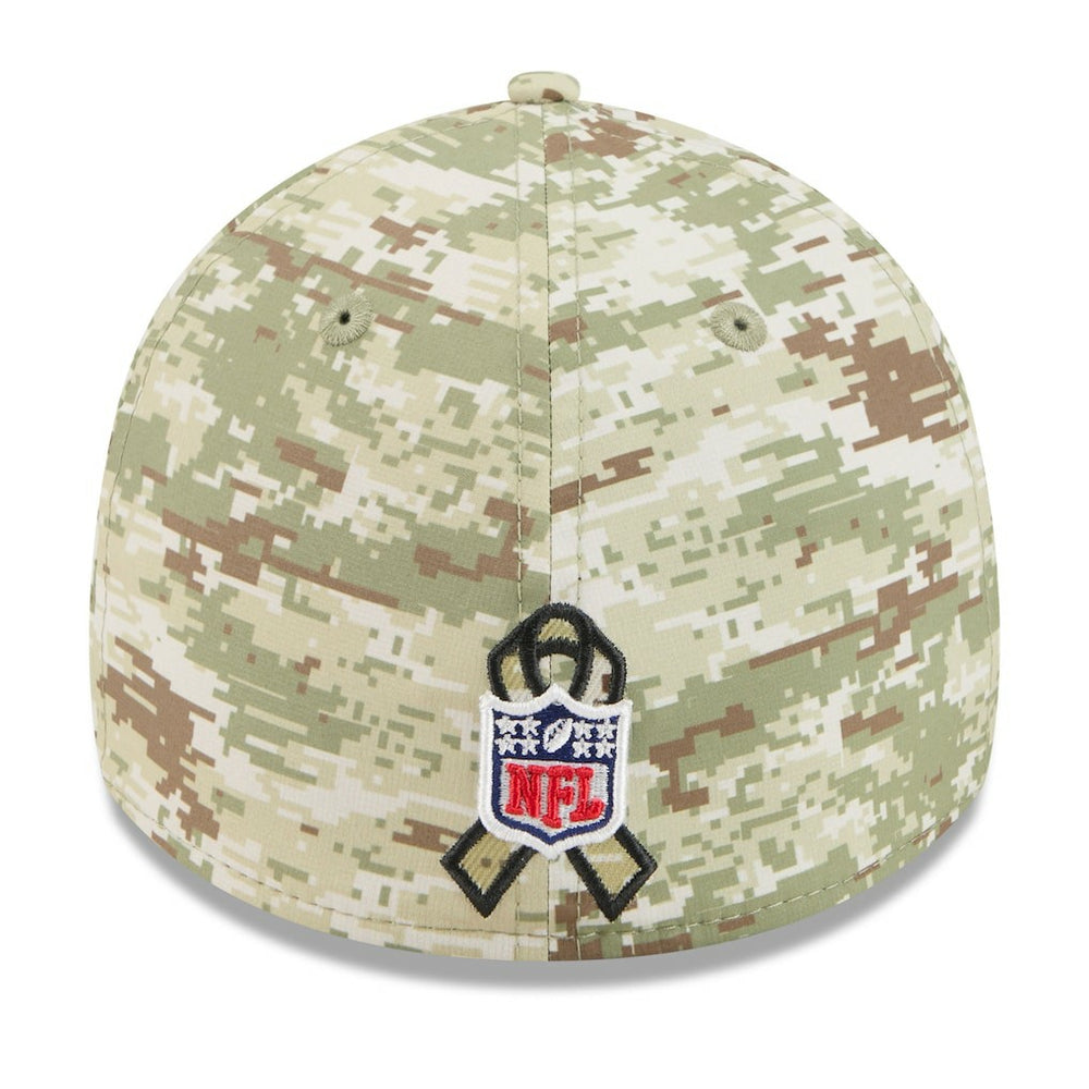 Kansas City Chiefs New Era 2025 Salute to Service 39THIRTY Flex Hat - Camo - NFL