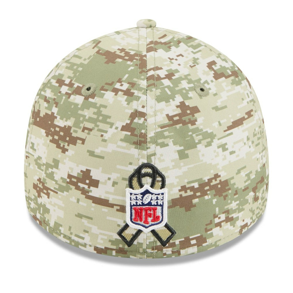 Las Vegas Raiders New Era 2025 Salute to Service 39THIRTY Flex Hat - Camo - NFL