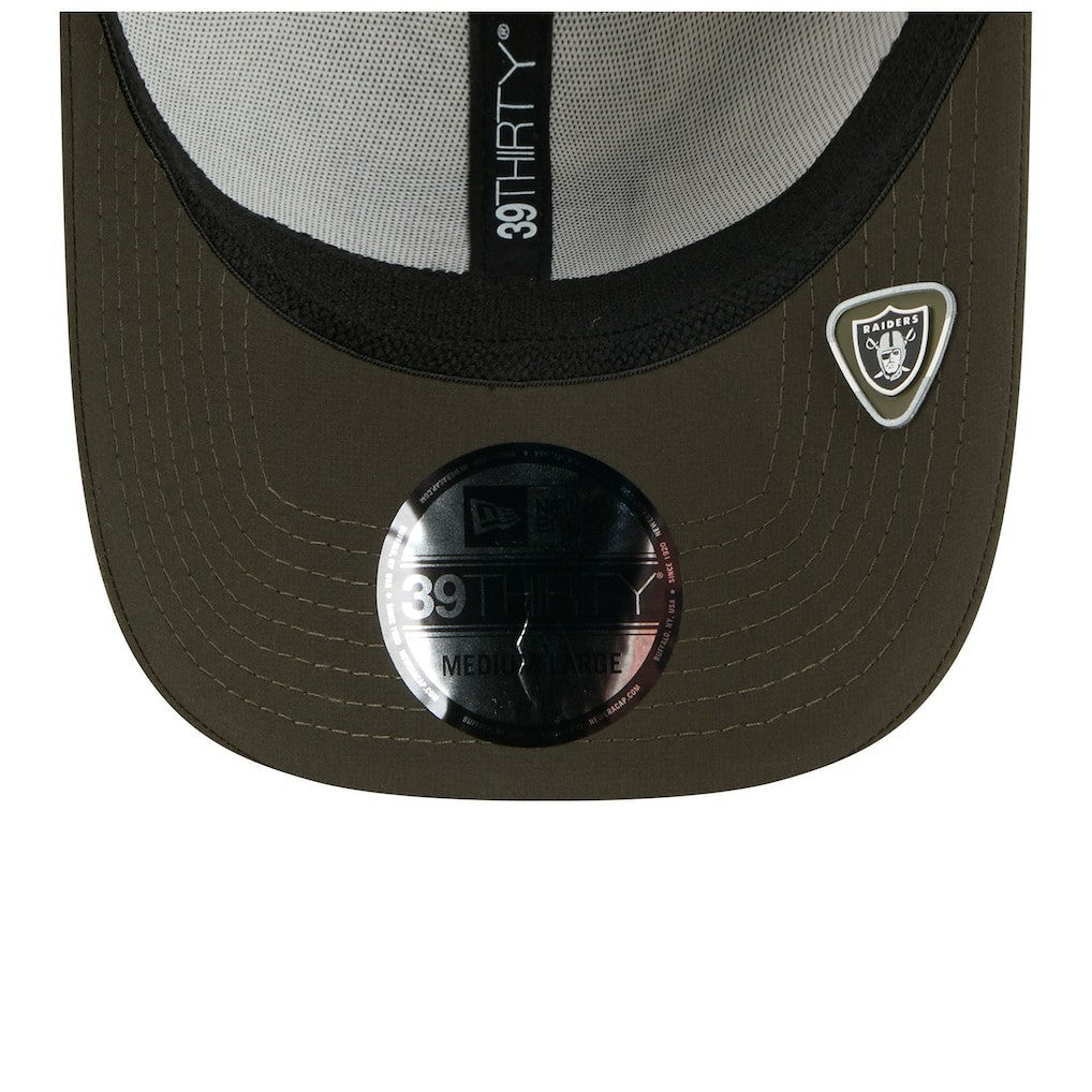 Las Vegas Raiders New Era 2025 Salute to Service 39THIRTY Flex Hat - Camo - NFL