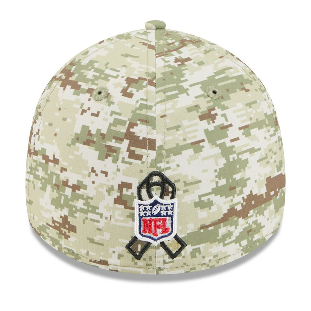 Miami Dolphins New Era 2025 Salute to Service 39THIRTY Flex Hat - Camo - NFL