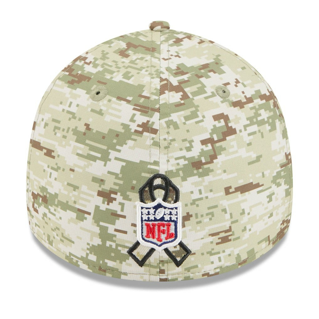 San Francisco 49ers New Era 2025 Salute to Service 39THIRTY Flex Hat - Camo - NFL