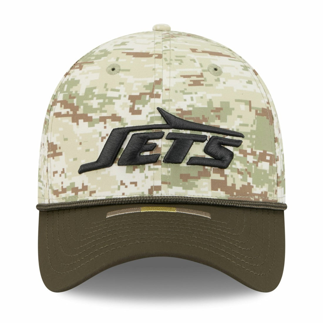 New York Jets New Era 2025 Salute to Service 39THIRTY Flex Hat - Camo - NFL