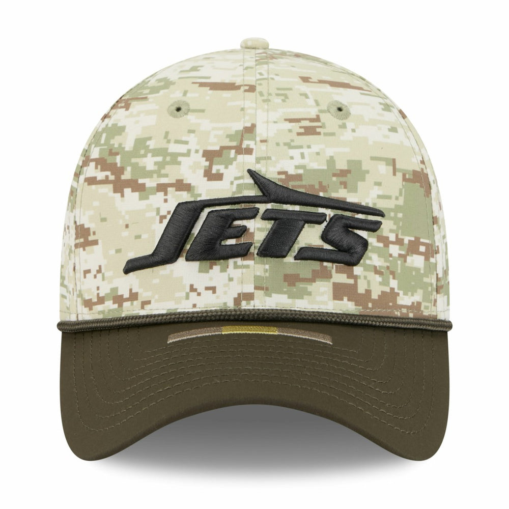 New York Jets New Era 2025 Salute to Service 39THIRTY Flex Hat - Camo - NFL