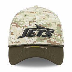 New York Jets New Era 2025 Salute to Service 39THIRTY Flex Hat - Camo - NFL