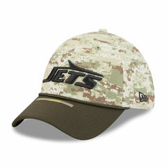 New York Jets New Era 2025 Salute to Service 39THIRTY Flex Hat - Camo - NFL