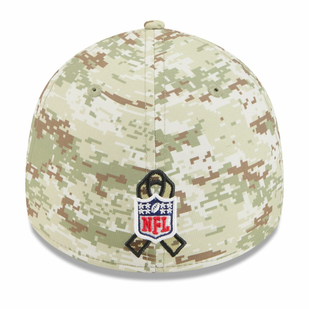 New York Jets New Era 2025 Salute to Service 39THIRTY Flex Hat - Camo - NFL