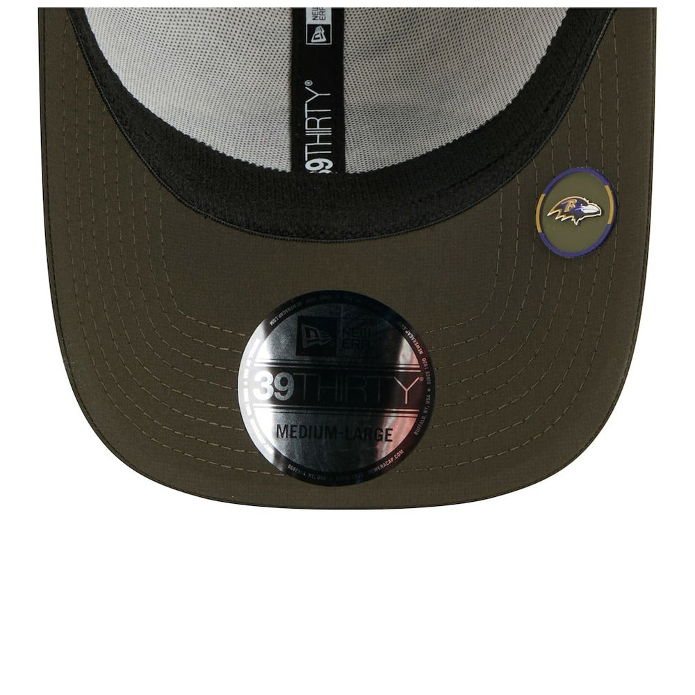 Baltimore Ravens New Era 2025 Salute to Service 39THIRTY Flex Hat - Camo - NFL
