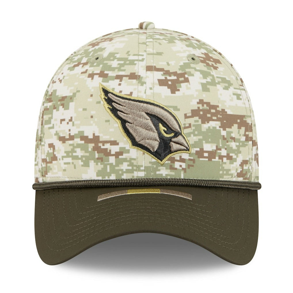 Arizona Cardinals New Era 2025 Salute to Service 39THIRTY Flex Hat - Camo - NFL