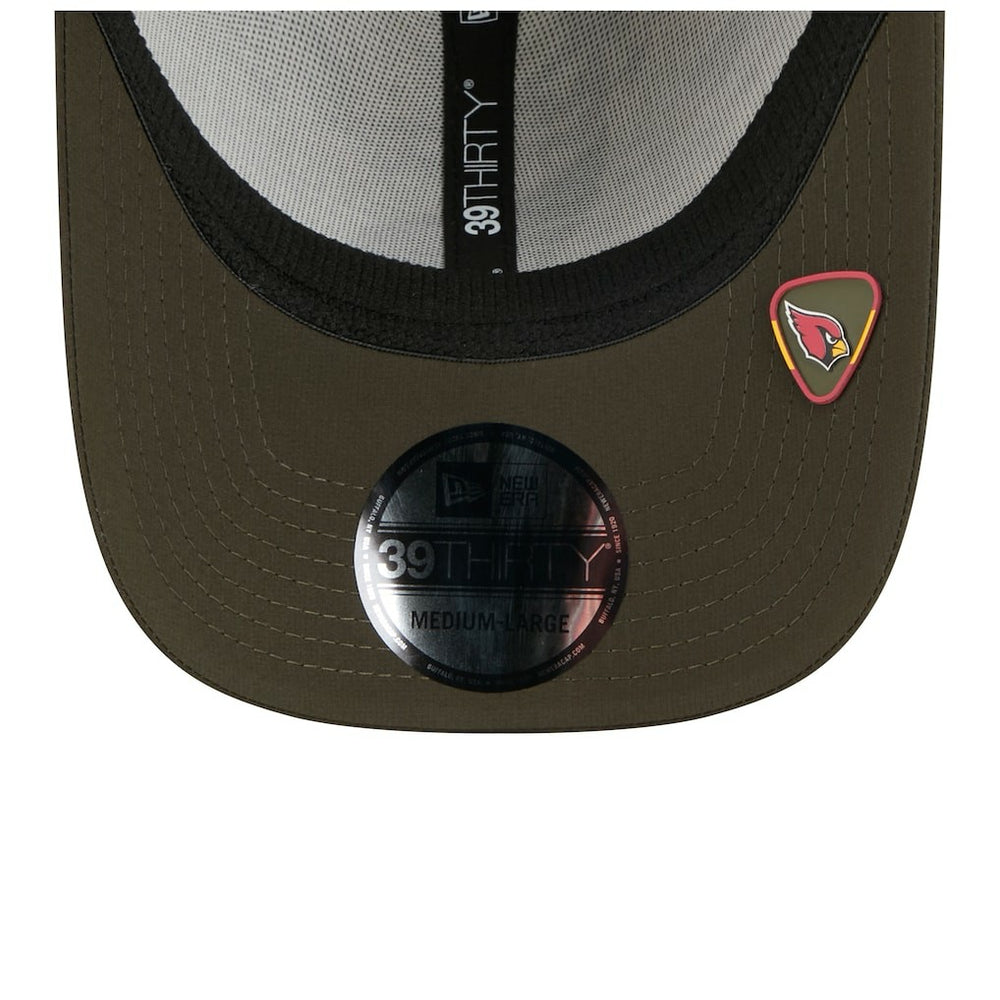 Arizona Cardinals New Era 2025 Salute to Service 39THIRTY Flex Hat - Camo - NFL
