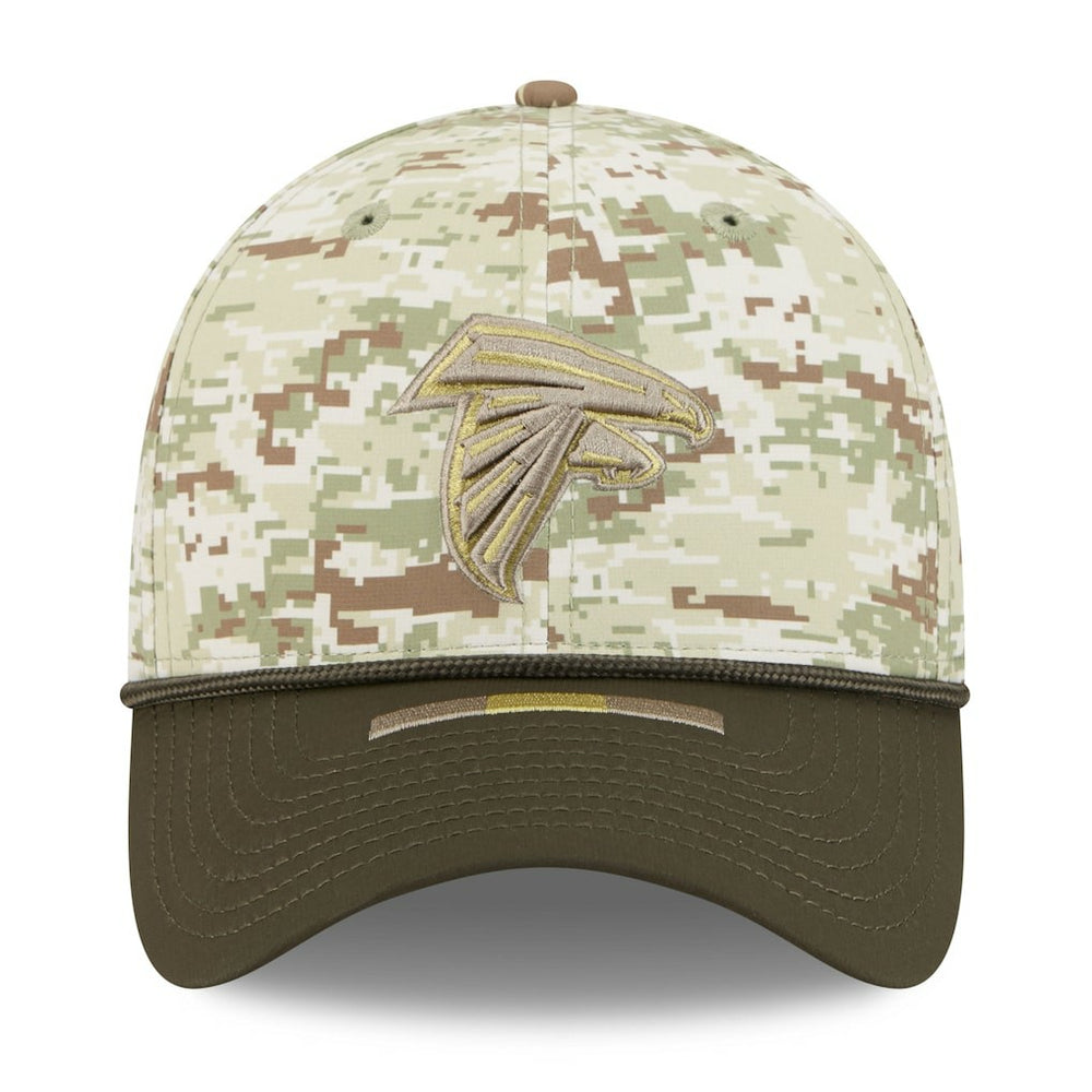 Atlanta Falcons New Era 2025 Salute to Service 39THIRTY Flex Hat - Camo - NFL