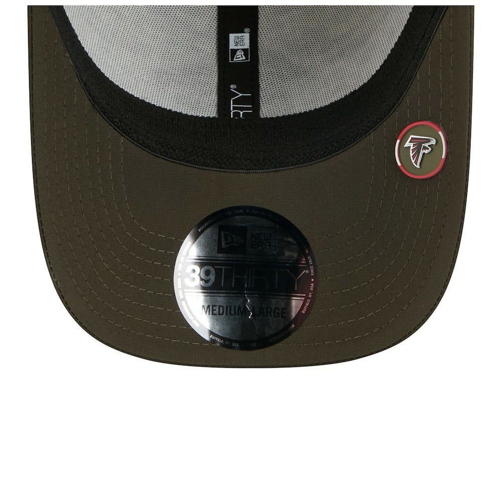 Atlanta Falcons New Era 2025 Salute to Service 39THIRTY Flex Hat - Camo - NFL