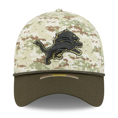 Detroit Lions New Era 2025 Salute to Service 39THIRTY Flex Hat - Camo - NFL
