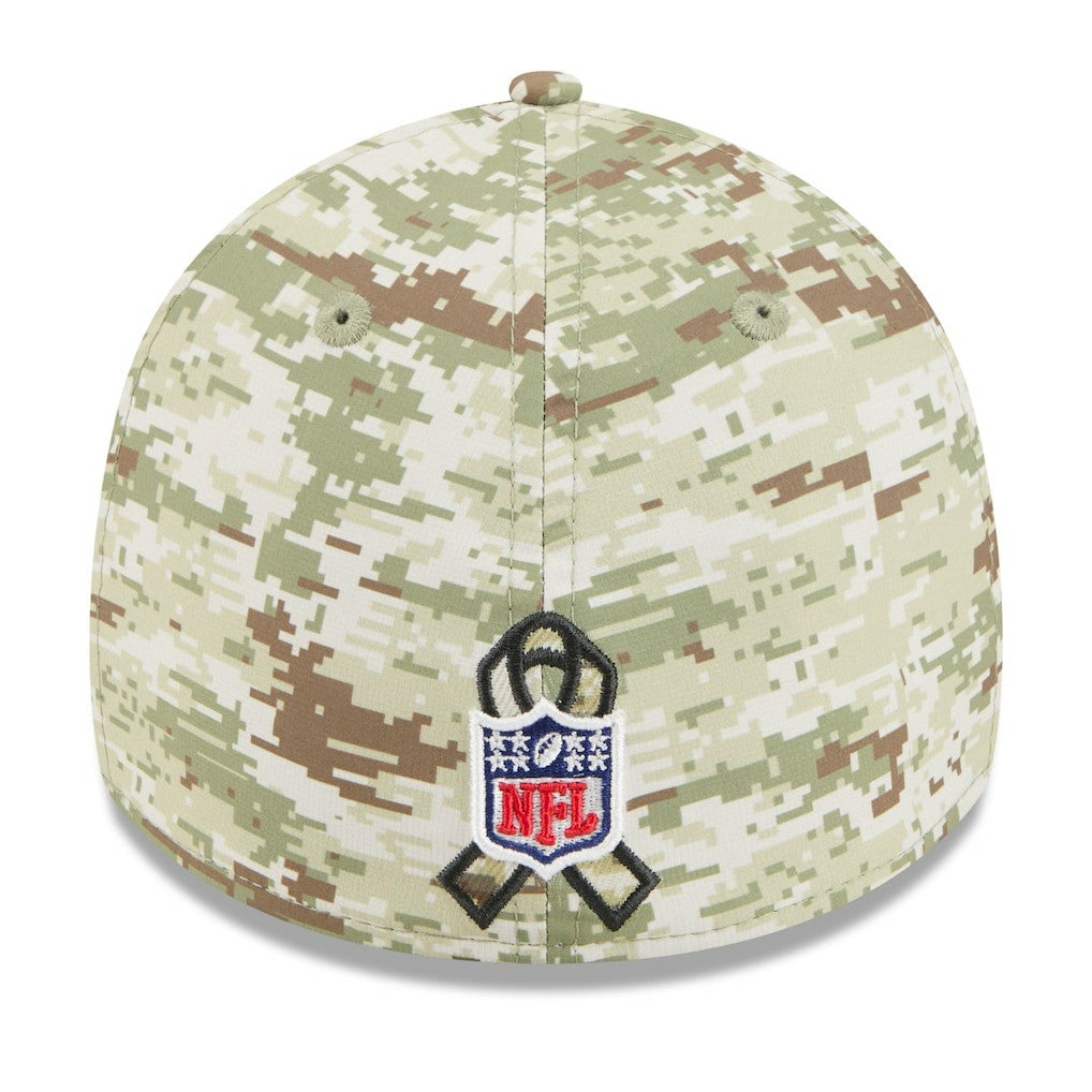 Detroit Lions New Era 2025 Salute to Service 39THIRTY Flex Hat - Camo - NFL