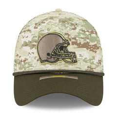 Cleveland Browns New Era 2025 Salute to Service 39THIRTY Flex Hat - Camo - NFL
