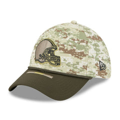 Cleveland Browns New Era 2025 Salute to Service 39THIRTY Flex Hat - Camo - NFL
