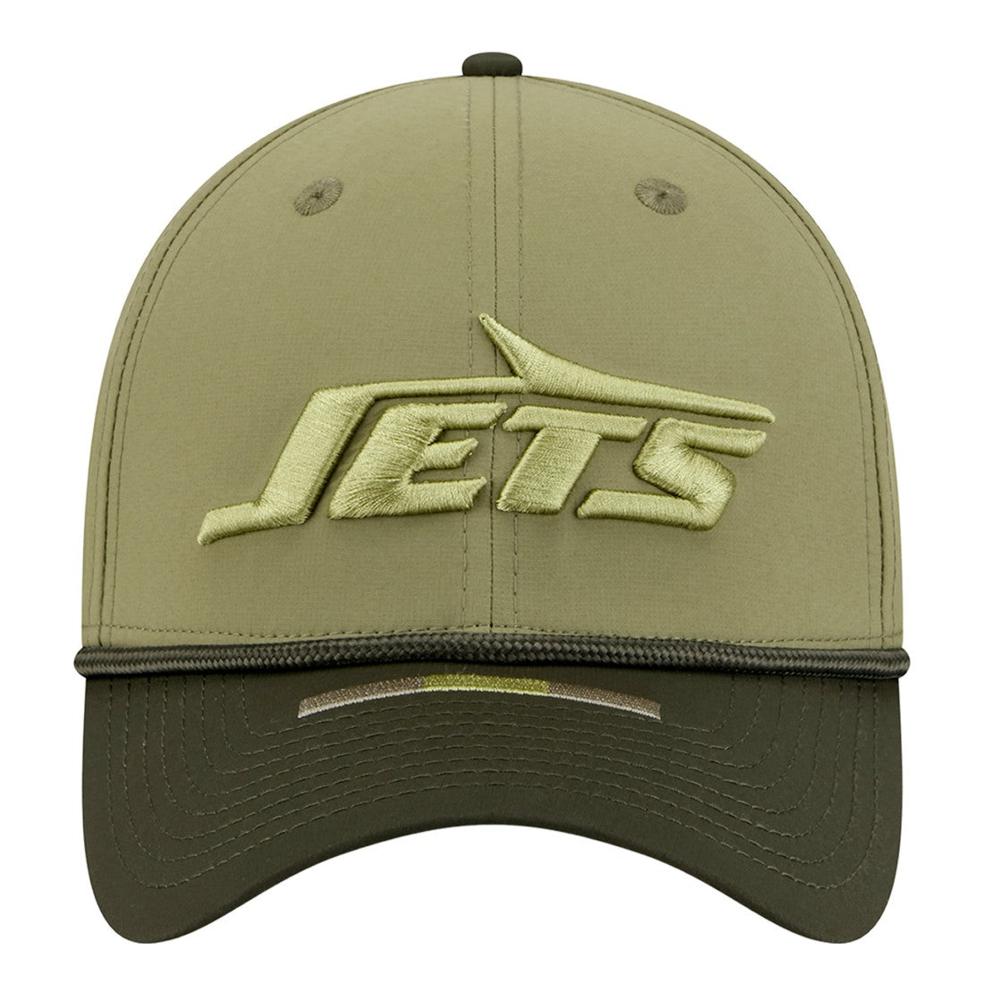 New York Jets New Era 2025 Salute to Service 39THIRTY Flex Hat - Green - NFL