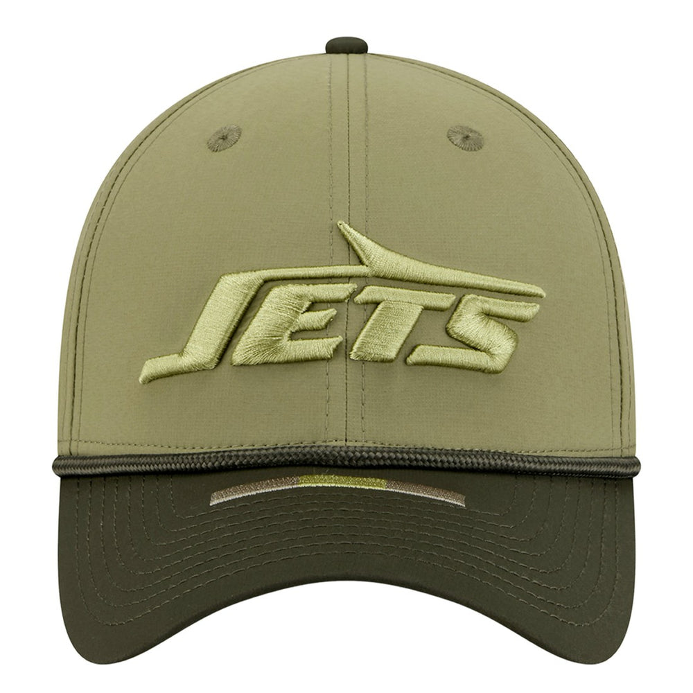 New York Jets New Era 2025 Salute to Service 39THIRTY Flex Hat - Green - NFL