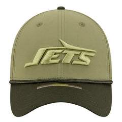 New York Jets New Era 2025 Salute to Service 39THIRTY Flex Hat - Green - NFL