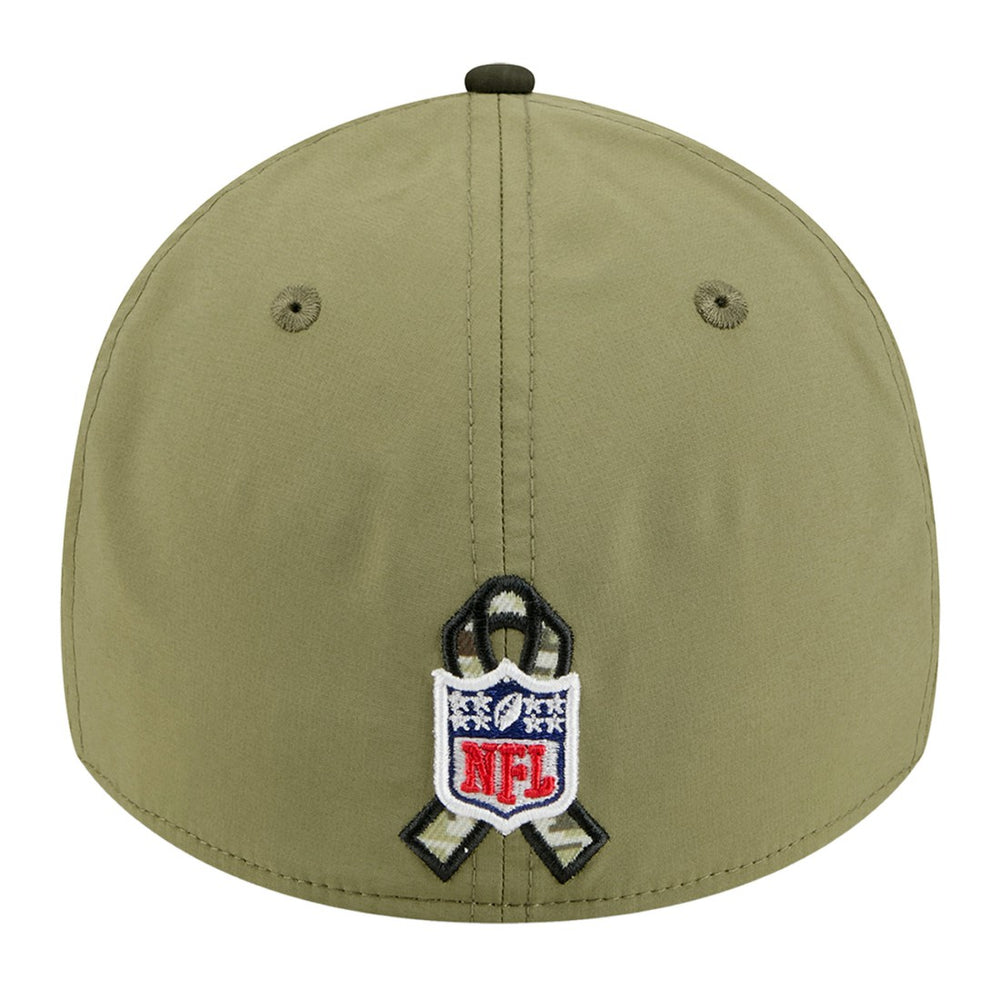 New York Jets New Era 2025 Salute to Service 39THIRTY Flex Hat - Green - NFL