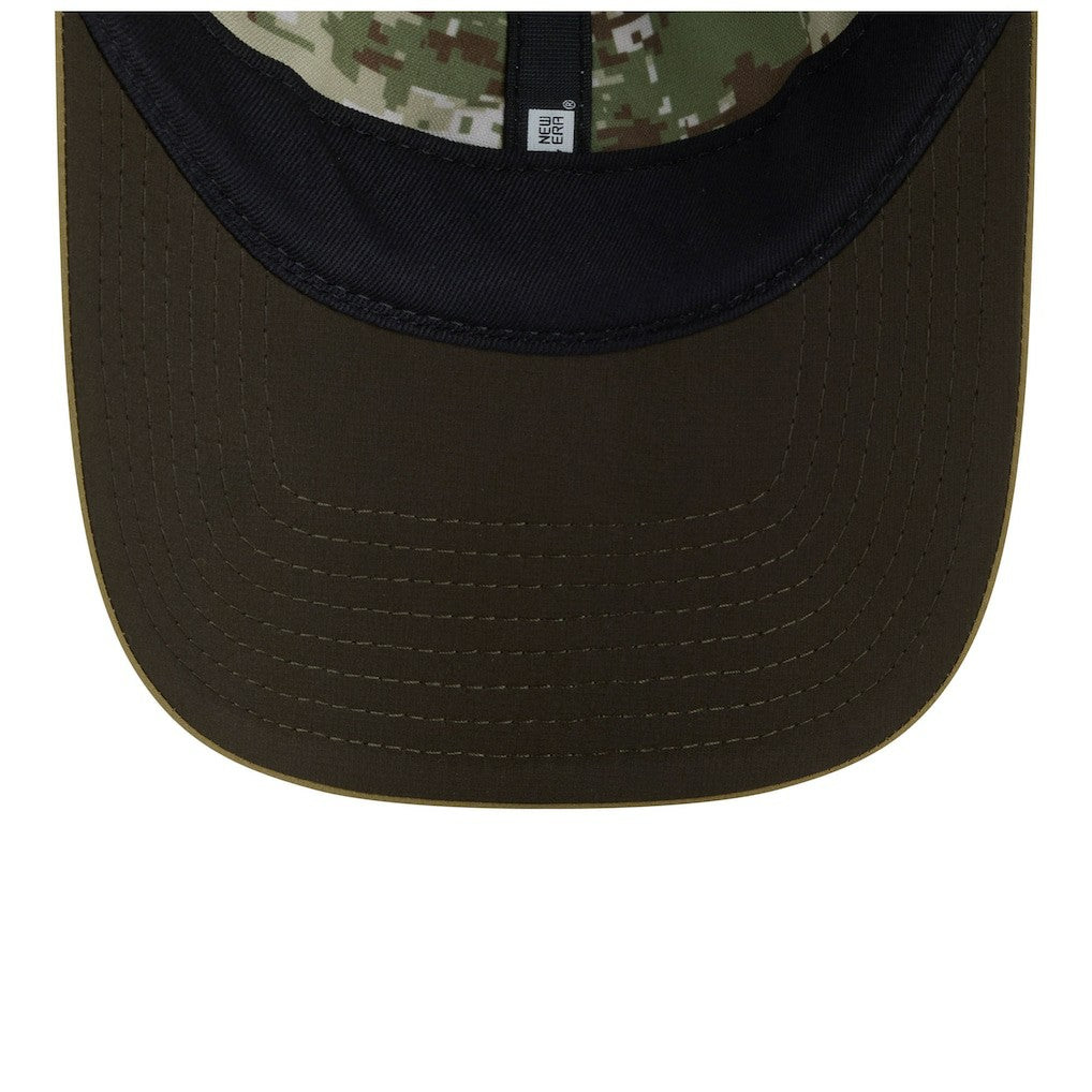 Miami Dolphins New Era Women's 2025 Salute to Service Pony Tail Adjustable Hat - Green - NFL