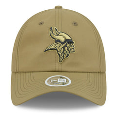 Minnesota Vikings New Era Women's 2025 Salute to Service Pony Tail Adjustable Hat - Green - NFL