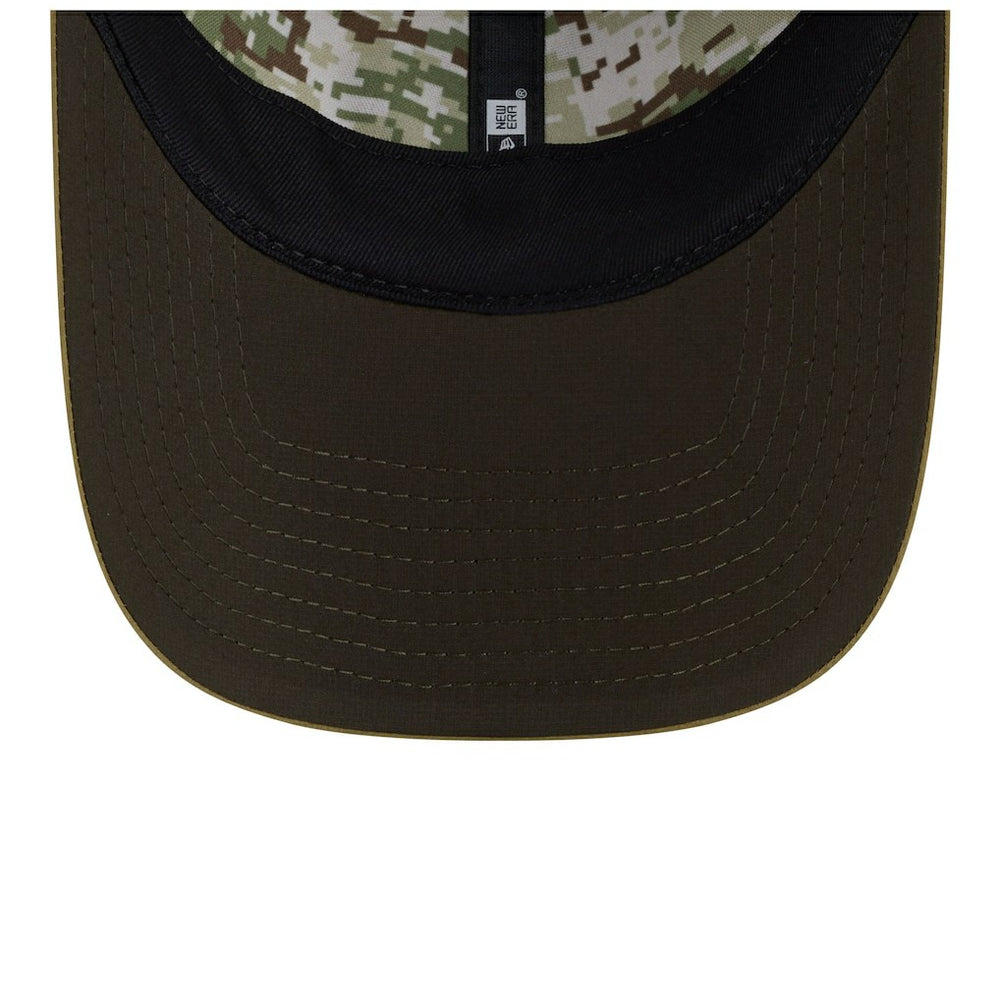 Minnesota Vikings New Era Women's 2025 Salute to Service Pony Tail Adjustable Hat - Green - NFL