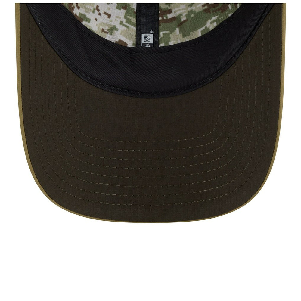 Detroit Lions New Era Women's 2025 Salute to Service Pony Tail Adjustable Hat - Green - NFL