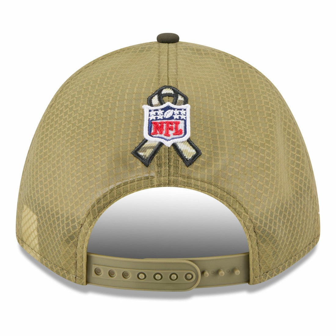 New York Jets New Era Youth 2025 Salute to Service 9FORTY A-Frame Adjustable Hat - Green/Dark Green - NFL