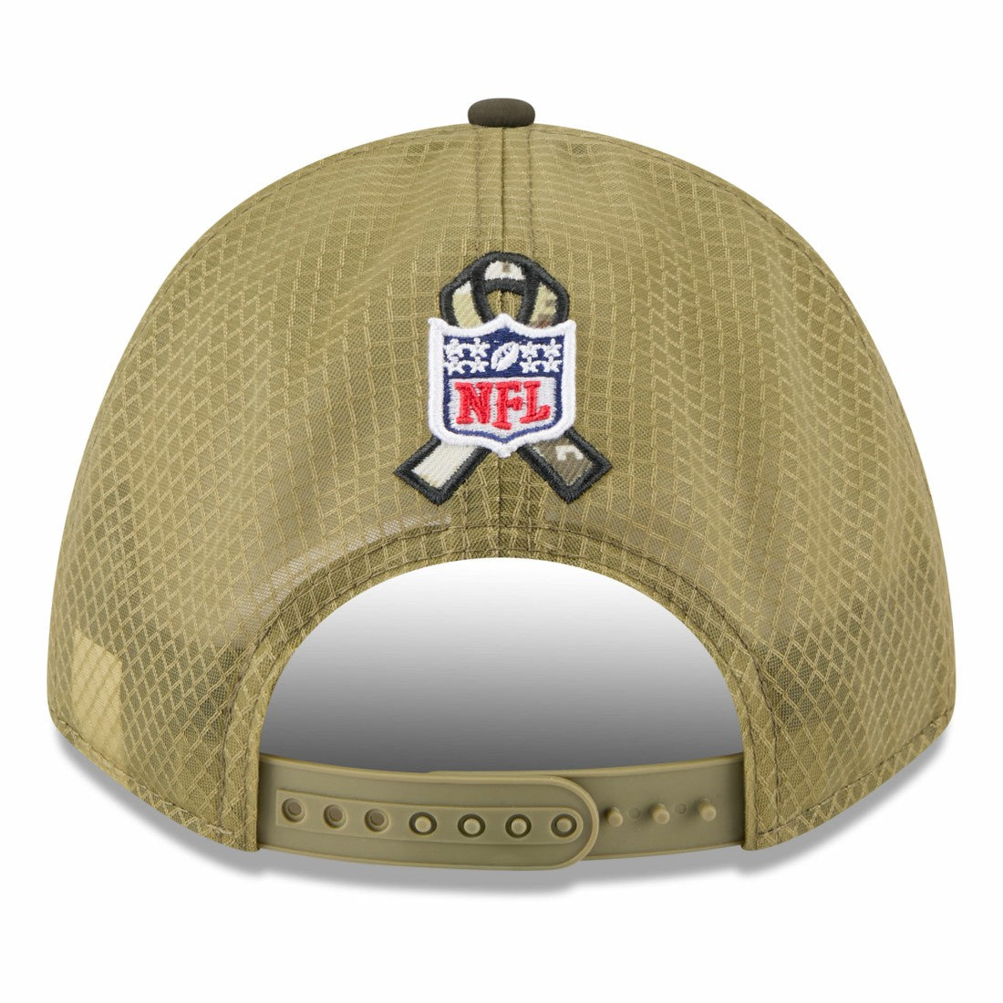 Green Bay Packers New Era Youth 2025 Salute to Service 9FORTY A-Frame Adjustable Hat - Green/Dark Green - NFL